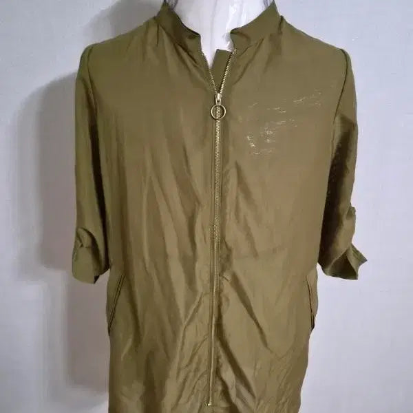 [BUNJANG] Renoma Women's Half-Sleeve Jacket, Field Jumper, Authentic, Grade A / 레노마/여성용/반팔자켓/야상점퍼/정품/상태A