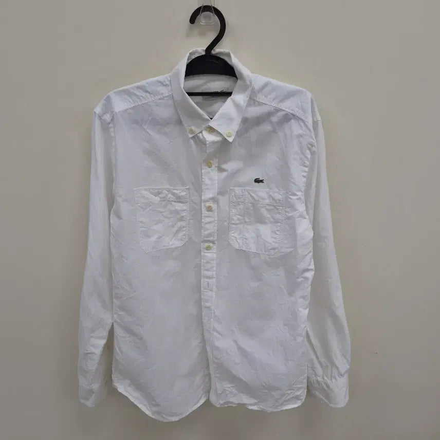 [BUNJANG] Lacoste White Shirt / 라코스테 화이트셔츠