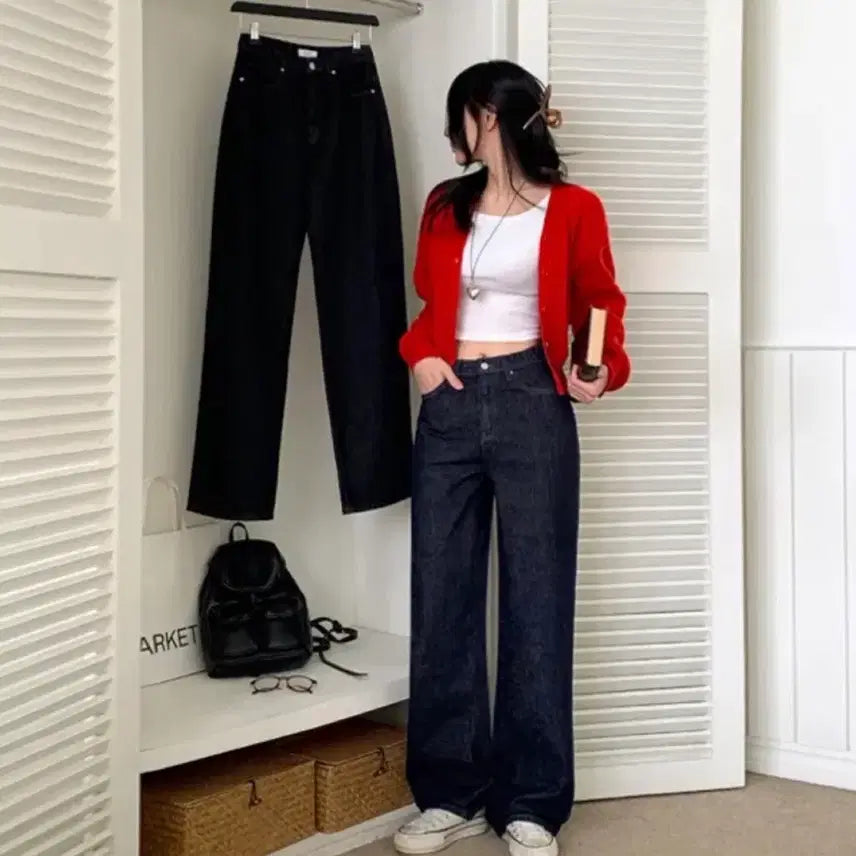 [BUNJANG] Raw Denim Pants / 생지 데님 팬츠