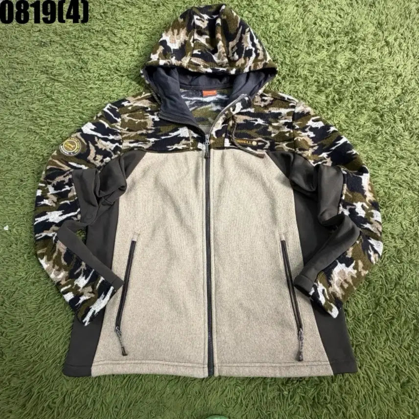 [BUNJANG] Merrell Camo Hoodie Zip-Up Jacket / 머렐 카모 후드 집업 자켓 0819