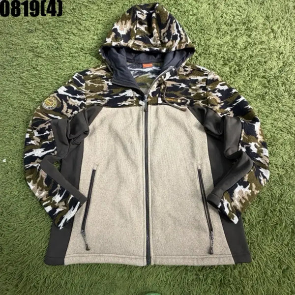 [BUNJANG] Merrell Camo Hoodie Zip-Up Jacket / 머렐 카모 후드 집업 자켓 0819