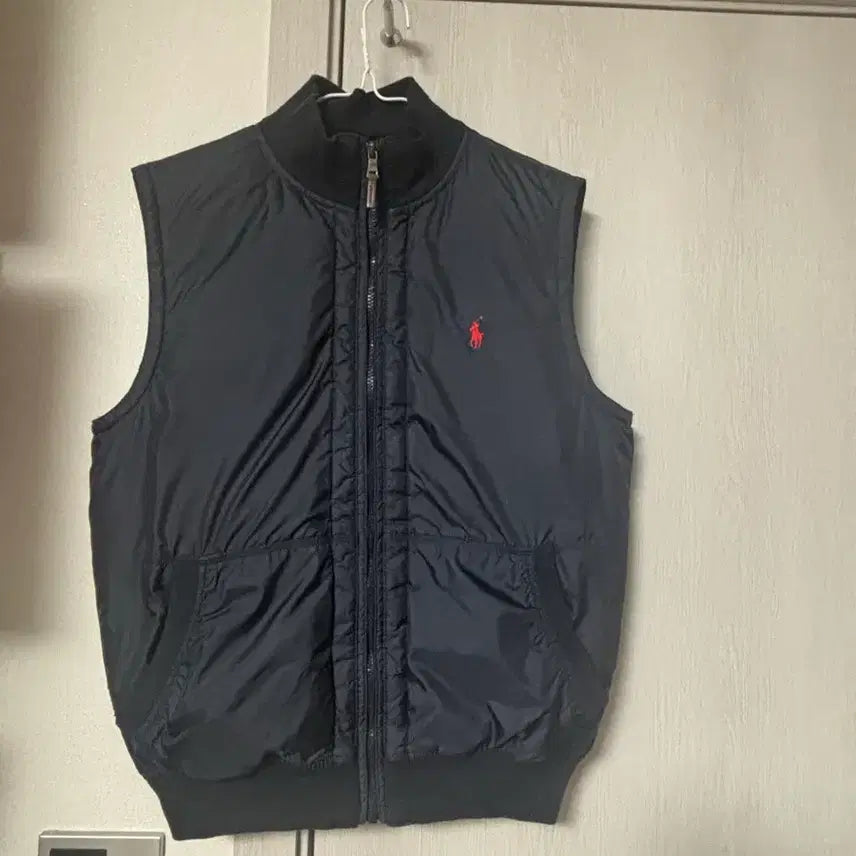 [BUNJANG] Polo Ralph Lauren Navy Duck Down Puffer Vest / 폴로랄프로렌 정품 네이비 덕다운 푸퍼 패딩 조끼
