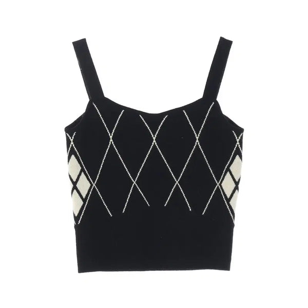 [BUNJANG] System Check Bustier Set / SET 한섬 시스템 체크 뷔스티에 F