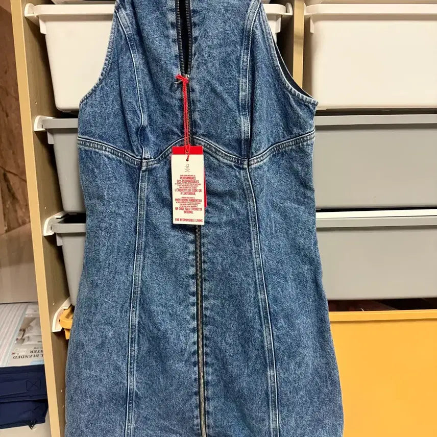 [BUNJANG] Diesel Denim Mini Dress / 청 데님 원피스 디젤 원가 50만원이상