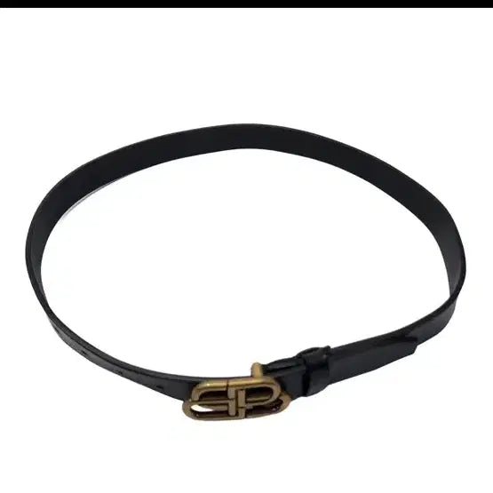 [BUNJANG] Balenciaga BB Belt Black Size 80 / 발렌시아가 BB 벨트 블랙 80사이즈