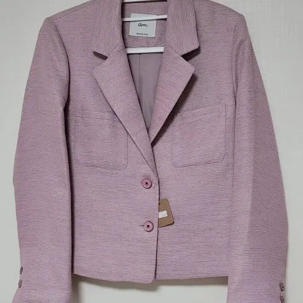 [BUNJANG] Roem Pink Tweed Jacket Size 95 / 로엠 핑크 트위드 자켓  95 사이즈