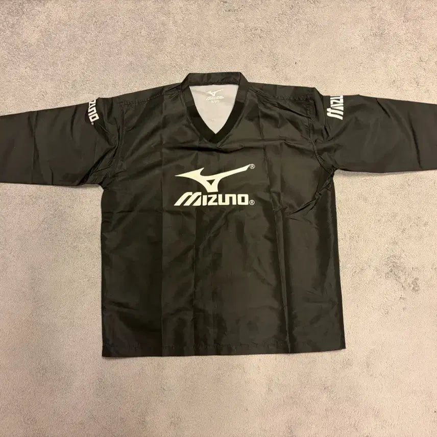 [BUNJANG] Mizuno Black Windbreaker / 미즈노 바람막이