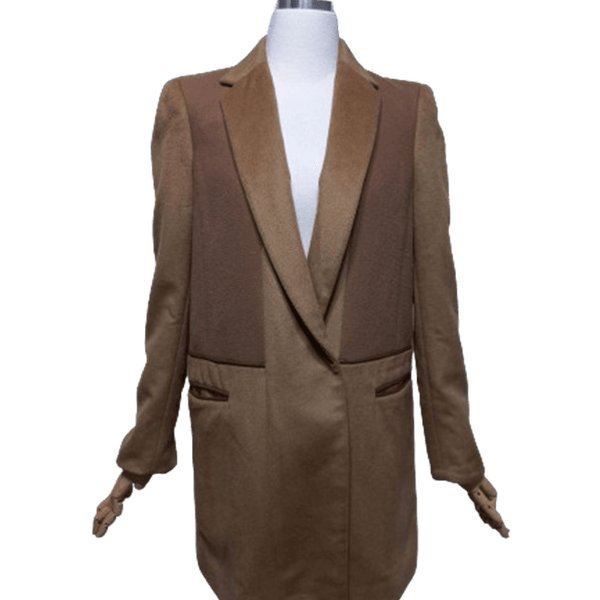 [BUNJANG] System Cashmere Wool Blend Women's Half Coat / 시스템 정품 고급소재 캐시미어 양모 여성 겨울 여자모직코트자켓82-94