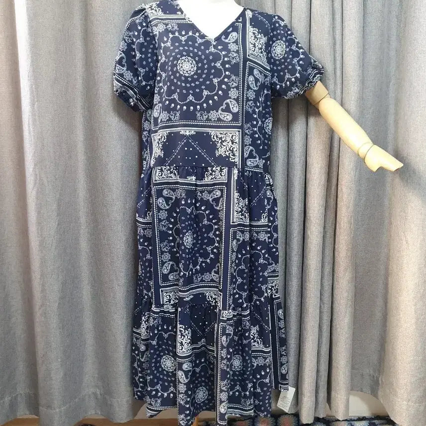 [BUNJANG] Paisley Maxi Dress / 페이즐리 맥시 원피스