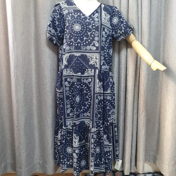 [BUNJANG] Paisley Maxi Dress / 페이즐리 맥시 원피스