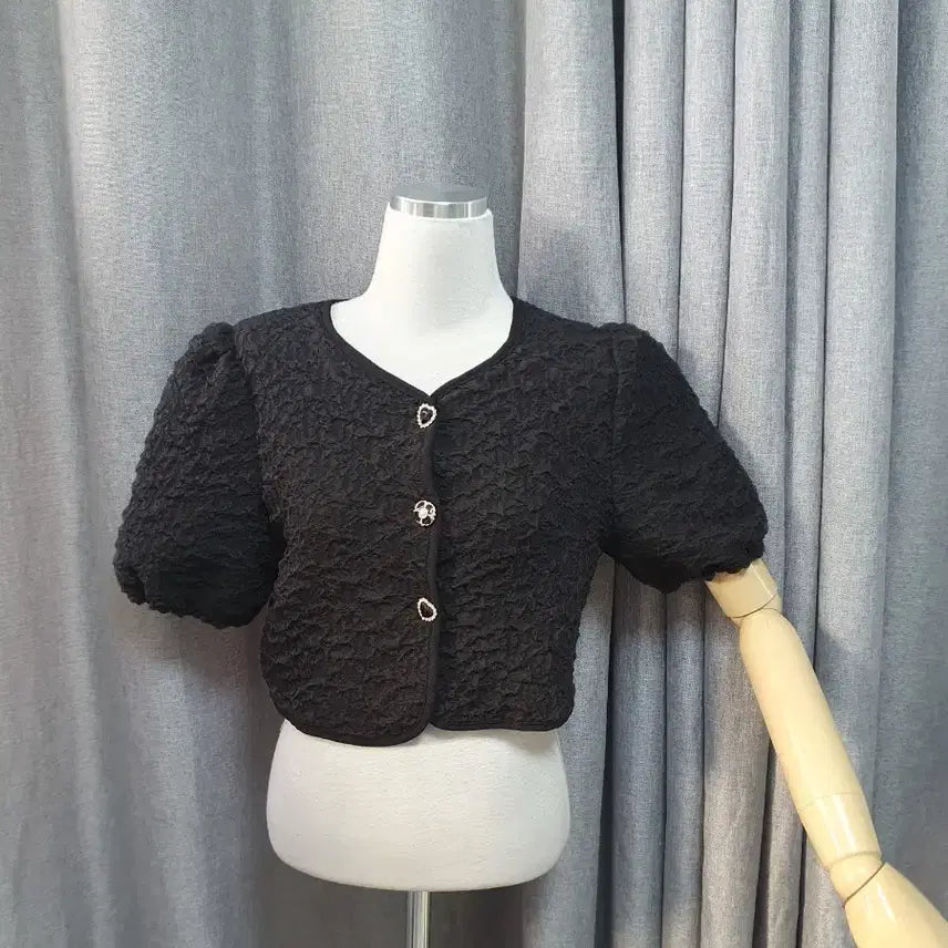 [BUNJANG] Bejeweled 3D Blanc Jacket / 보석 입체 블랑 자켓