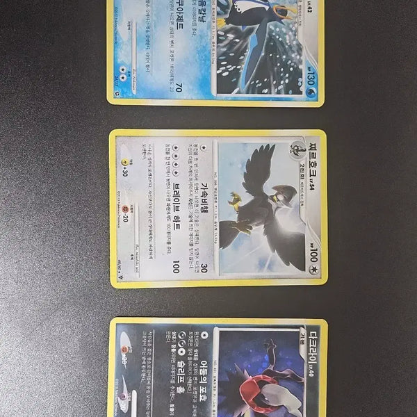 [BUNJANG] Emperte, Tirtouga, Darkrai Album Cards Bundle Set / dp 홀로카드 앨범용