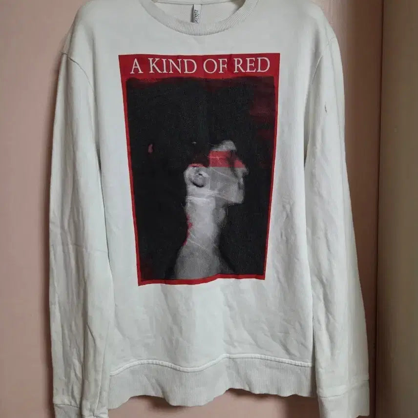 [BUNJANG] Neil Barrett A KIND OF RED Sweatshirt / 닐바렛 A KIND OF RED 맨투맨