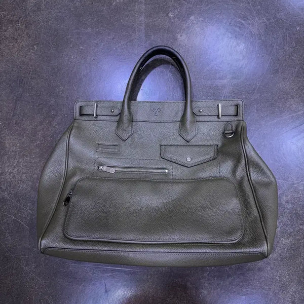 [BUNJANG] Moyietoy Paris Nevers Core 38 Tote Bag / 모이에토이 파리스 느베르 코어 38 소가죽 카키 토트백