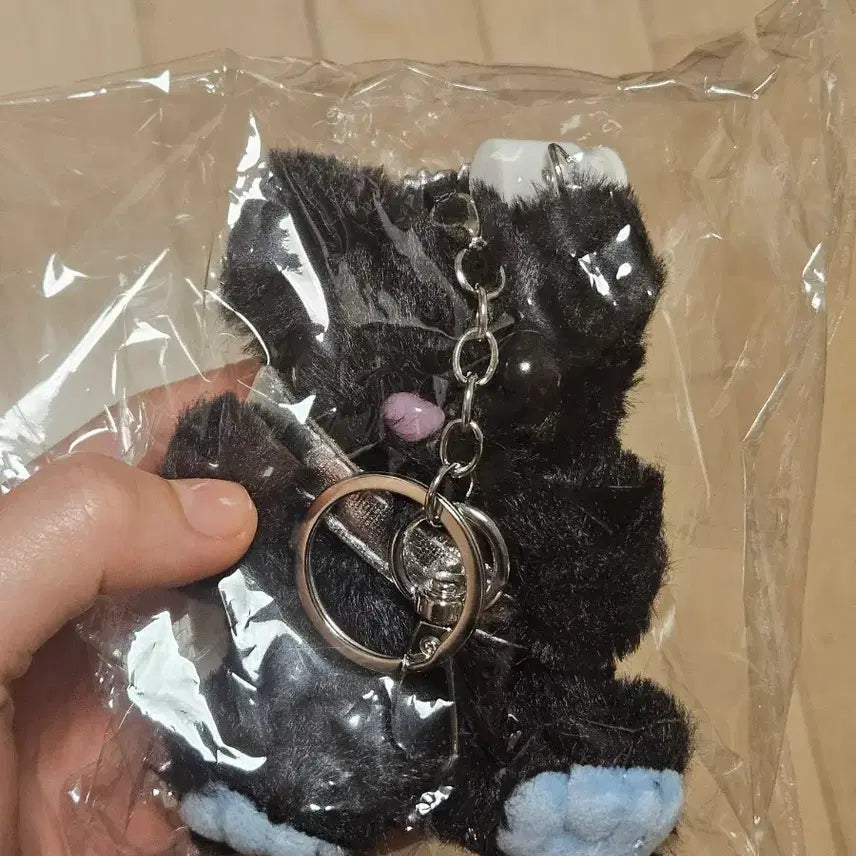[BUNJANG] Odd Type Odd Cat Keyring Black Cat Doll / 오드타입 오드 캣 키링 블랙 고양이 인형