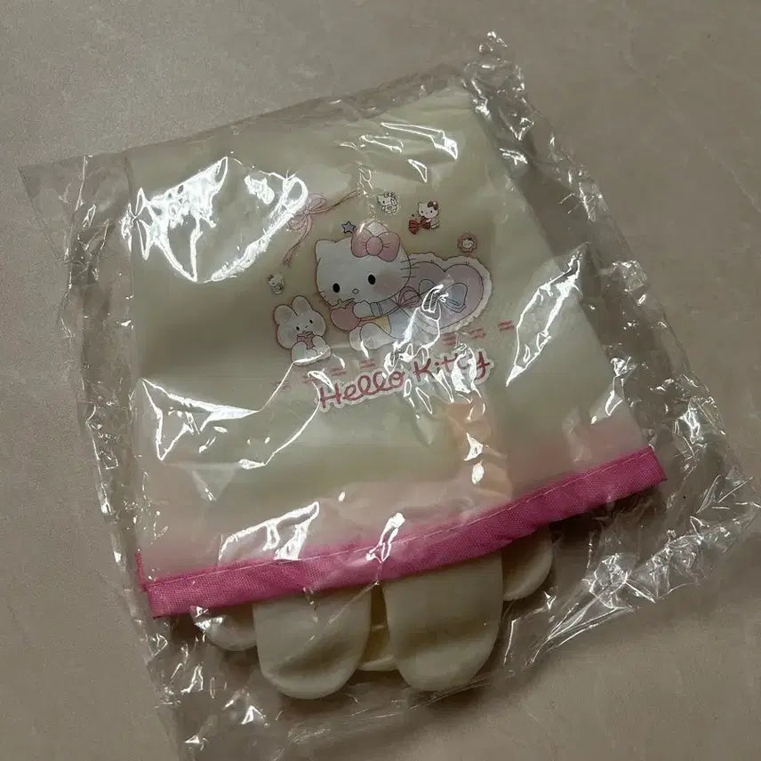[BUNJANG] Hello Kitty Rubber Gloves / 헬로키티 고무장갑