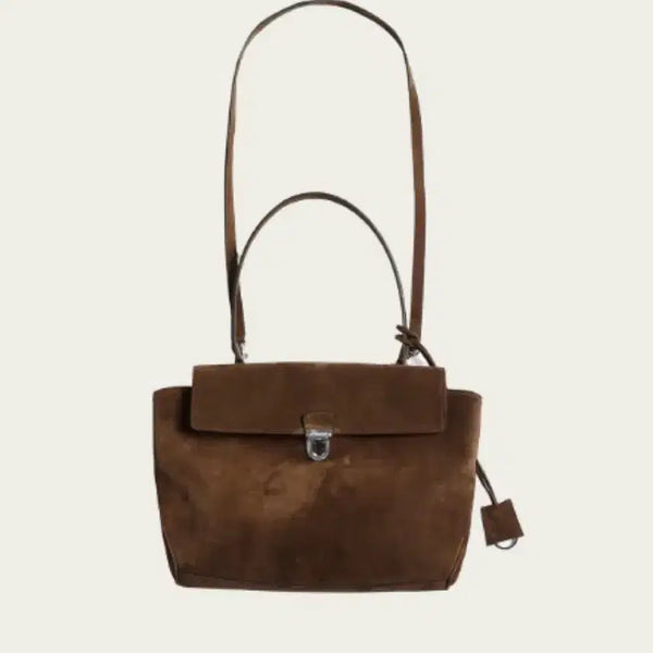 [BUNJANG] Ribbon Light Marrow Bag Brown / 리본빛 말로우백 브라운 가방