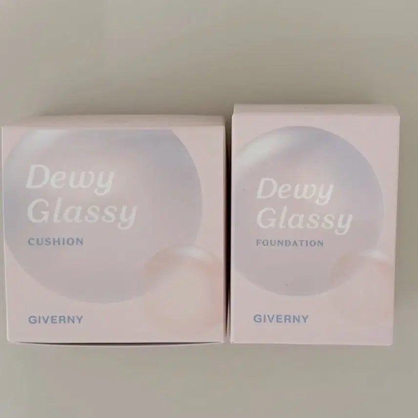 [BUNJANG] Giverny Dewey Glassy Cushion/Foundation Set - 17C Porcelain / 일괄) 지베르니 듀이 글래시 쿠션/파운데이션 17C 포슬린