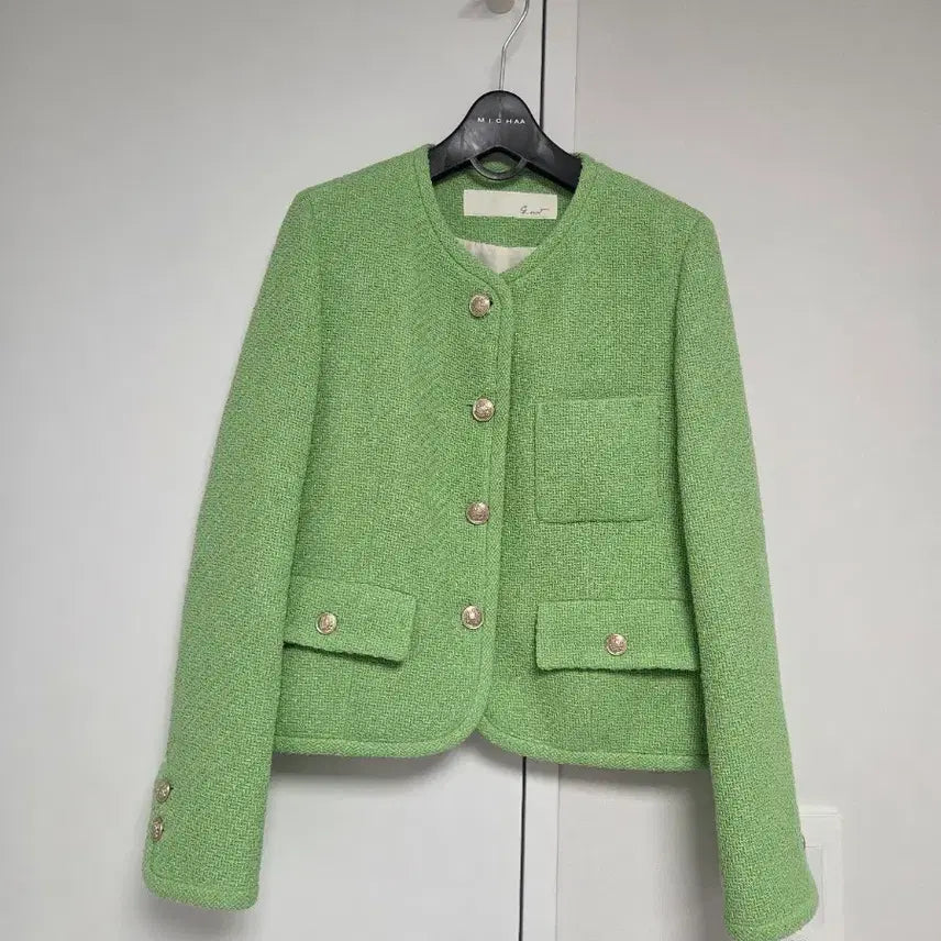 [BUNJANG] G-Cut Tweed Jacket / 지컷 트위드