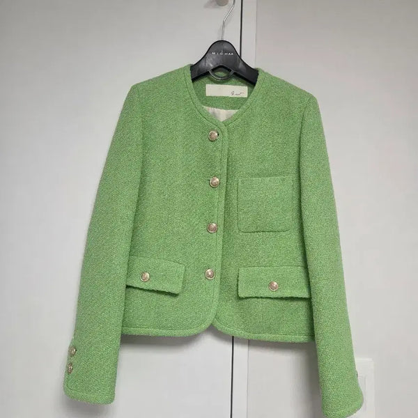 [BUNJANG] G-Cut Tweed Jacket / 지컷 트위드