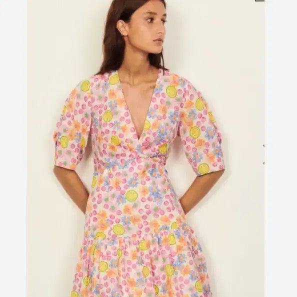 [BUNJANG] Sandro Smiley Dress / 산드로 sandro 스마일리 원피스 36 사이즈 새상품 정품