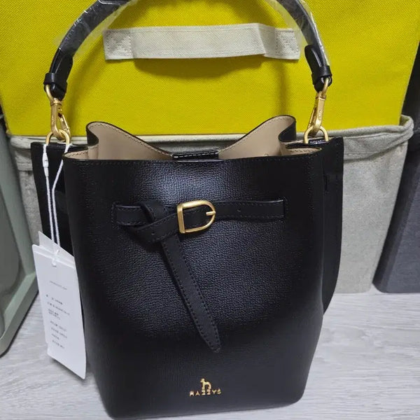 [BUNJANG] Hazzys Cowhide Shoulder Bag / 헤지스 소가죽 숄더백 가방 택달린 새상품(정가498,000)