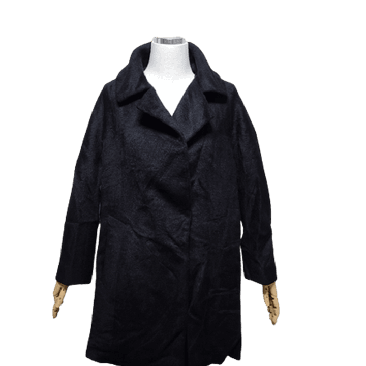 [BUNJANG] TIME Alpaca Blend Women's Wool Coat / 타임TIME 정품 알파카소재 여성 겨울용 여자모직코트자켓82-94