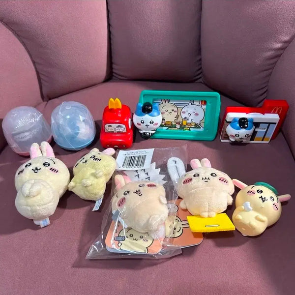 [BUNJANG] Chiikawa Hachiwari Usagi Doll, Keyring, Gacha Bundle Set / 2주 내 출고) 치이카와 하치와레 우사기 인형,키링,가챠 등 일괄세트