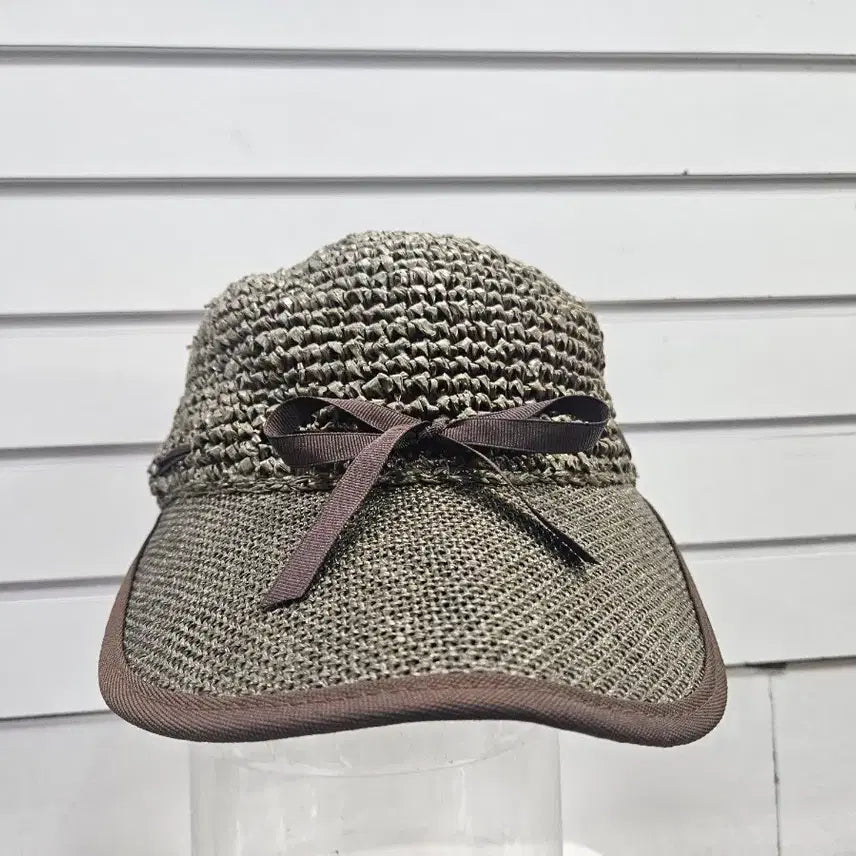 [BUNJANG] Khaki Tone Jisa Weave Sun Cap / 카키톤  지사짜임  썬캡 58/보물찾기천사