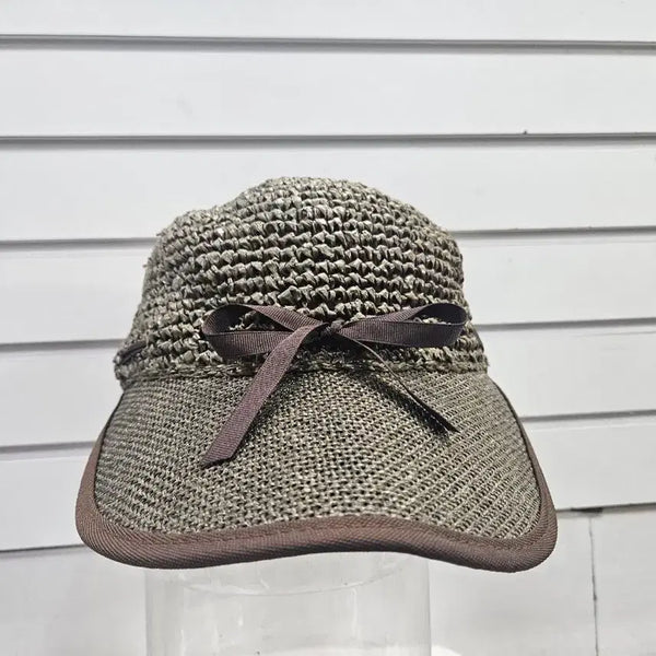 [BUNJANG] Khaki Tone Jisa Weave Sun Cap / 카키톤  지사짜임  썬캡 58/보물찾기천사