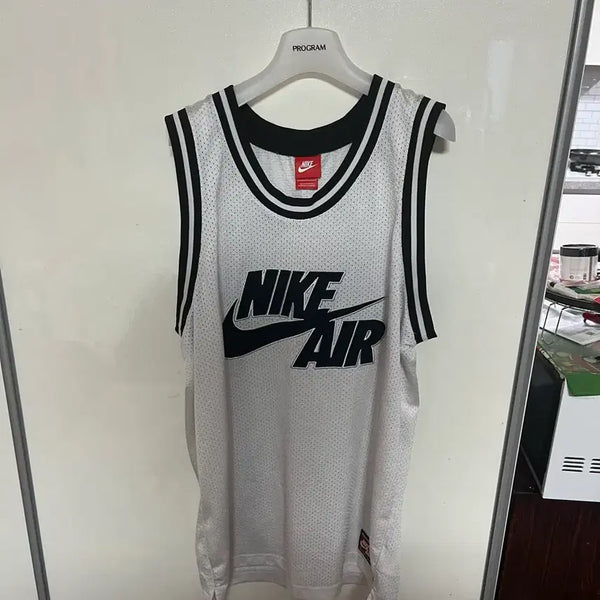[BUNJANG] Nike Air 82 Mesh Basketball Jersey / 나이키 에어 82 메쉬 농구 저지 민소매 나시 100