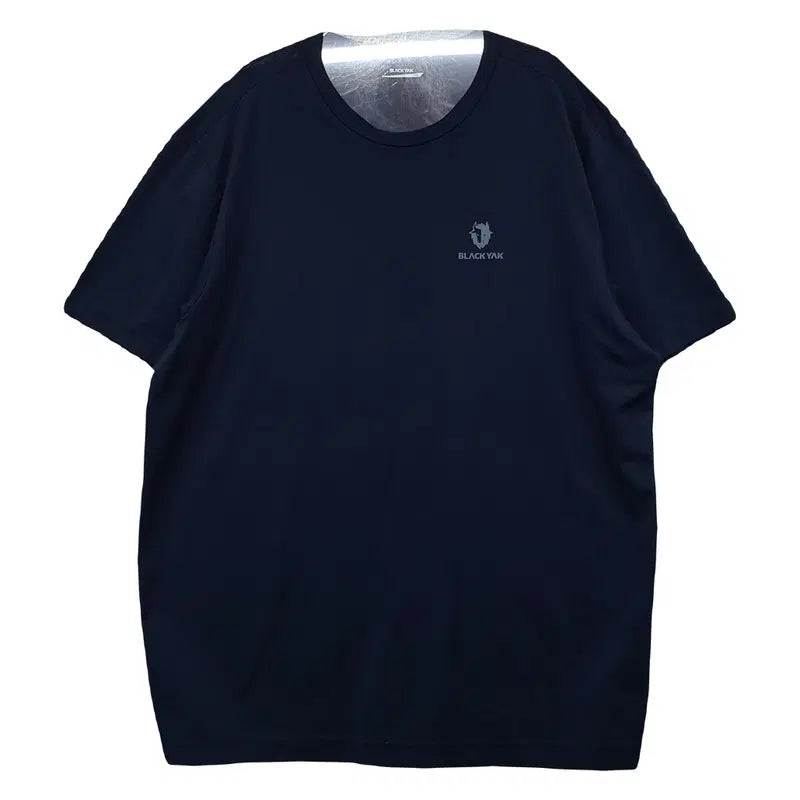 [BUNJANG] Black Yak Navy Functional Training T-Shirt 110 / 블랙야크 네이비 기능성 트레이닝 반팔티 110