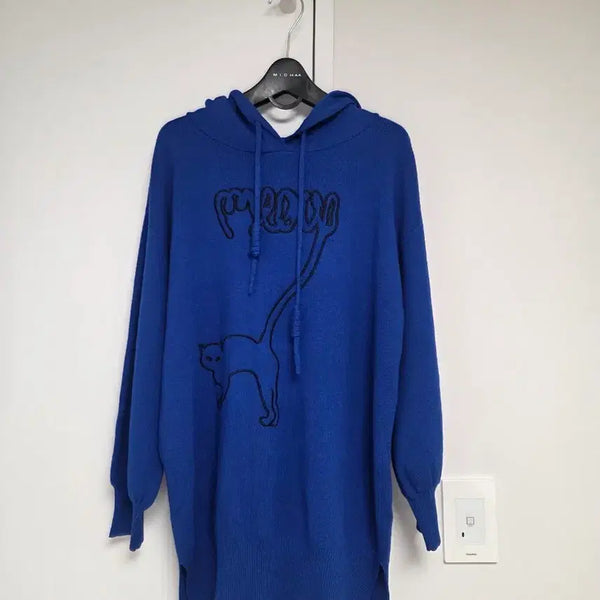 [BUNJANG] Jucy Judy Hooded Knit / 쥬시쥬디 후드 니트