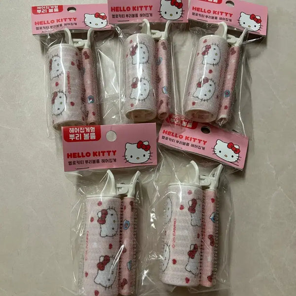 [BUNJANG] Hello Kitty Root Volume Clip Set / 헬로키티 뿌리 볼륨 집게