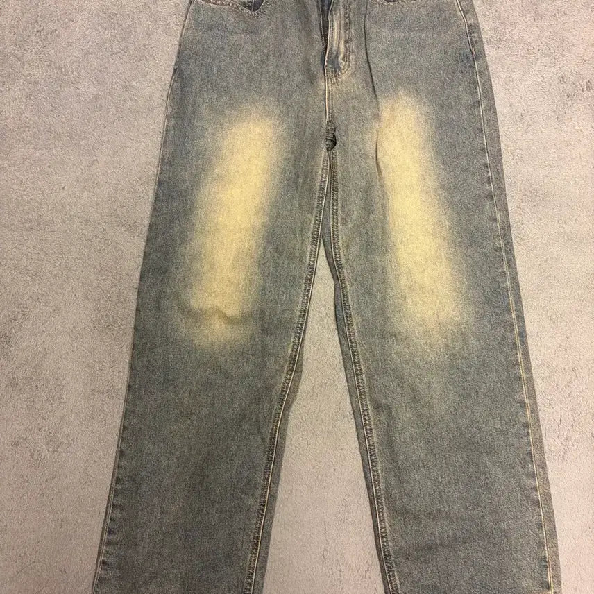 [BUNJANG] Washed Denim Pants / 청바지 워싱 데님 팬츠