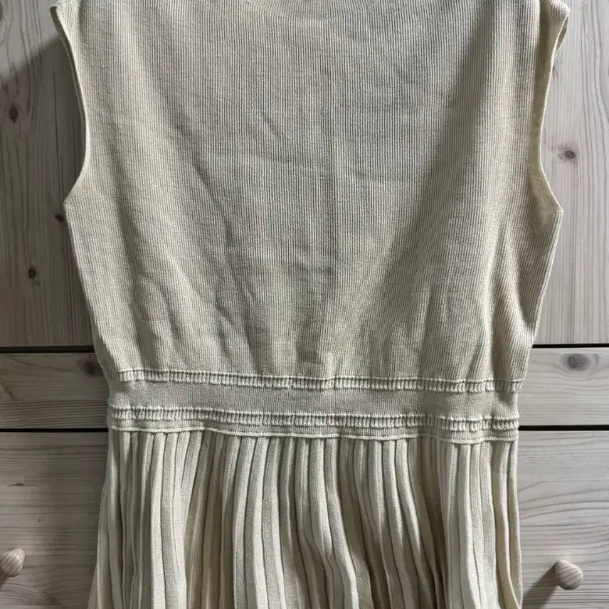 [BUNJANG] TIME Sleeveless Knit Skirt Set / 한섬) TIME 타임 민소매 니트 치마 세트