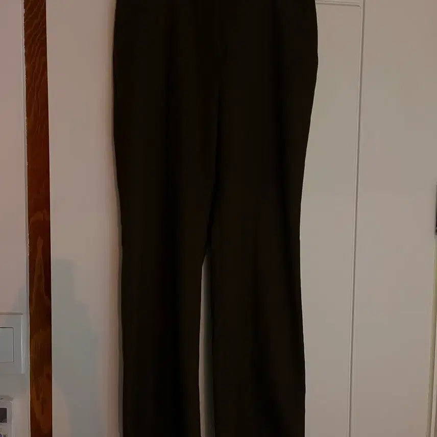 [BUNJANG] Plastic Island Khaki Wool Bootcut Pants - Size S / Plastic Island 플라스틱 아일랜드 카키 모직 부츠컷 팬츠_S 사이즈