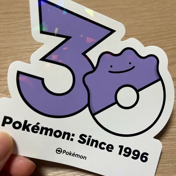 [BUNJANG] 30th Anniversary Pokémon Metamon Sticker / 30주년 포켓몬스터 스티커 메타몽