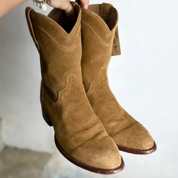 [BUNJANG] Tecovas The Shane Suede Western Boots (Size 10D / 280) / [280] 테코바스 더 셰인 The Shane 스웨이드 웨스턴 부츠