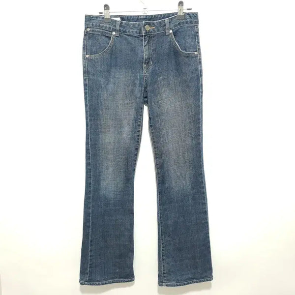 [BUNJANG] Lacoste Women's Bootcut Denim Pants / 라코스테 여성 부츠컷 데님 팬츠 70