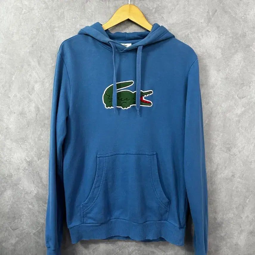 [BUNJANG] Lacoste Men's Blue Hoodie Size 95 / 라코스테 남성용 블루 후드티 95사이즈
