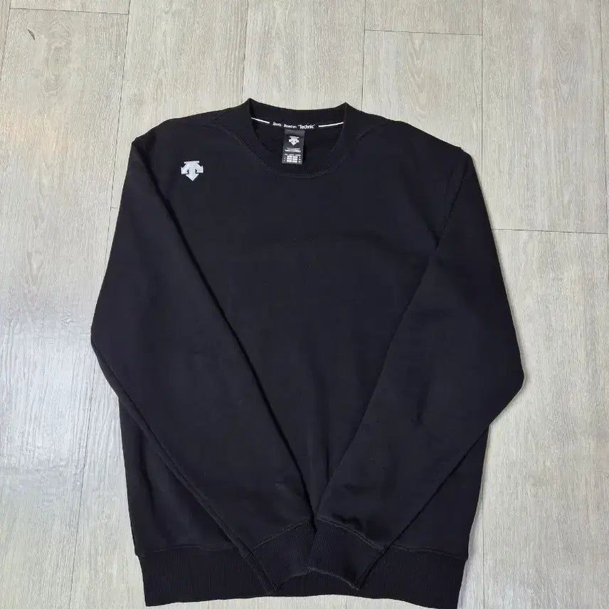 [BUNJANG] Descente Men's Sweatshirt Black (Size 100) / (상태깨끗)데상트 남성 맨투맨 (100)