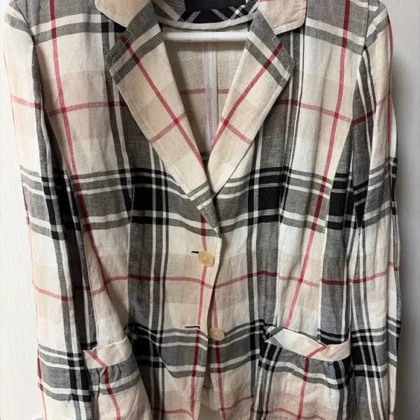 [BUNJANG] Daks Checkered Shirt / 닥스 체크 남방 셔츠 91-160