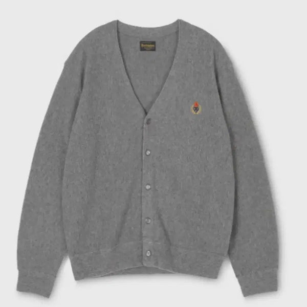 [BUNJANG] Heritagefloss Crest Wool Knit Cardigan / 헤리티지플로스 크레스트 울 니트 가디건 팝니다