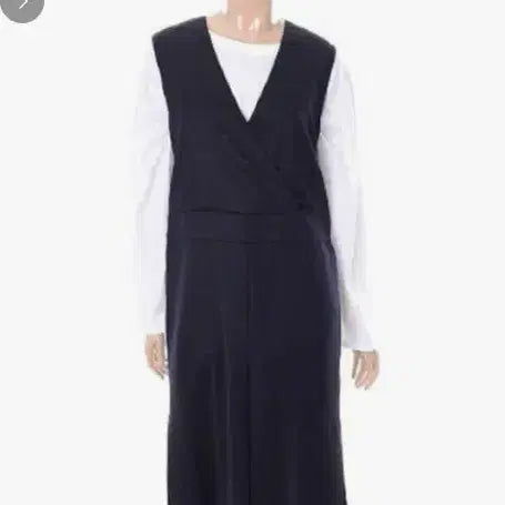 [BUNJANG] STUDIO TOMBOY Bustier Dress One Size Navy / 스튜디오톰보이 뷔스티에 원피스 프리사이즈 정품
