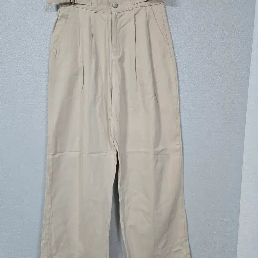[BUNJANG] COVER Pintuck Cotton Wider Pants M / COVER 핀턱 코튼 와이더팬츠 M