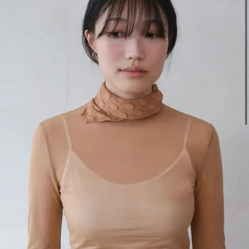 [BUNJANG] Coil Polka Dot Scarf / 새상품 Coil 도트 스카프
