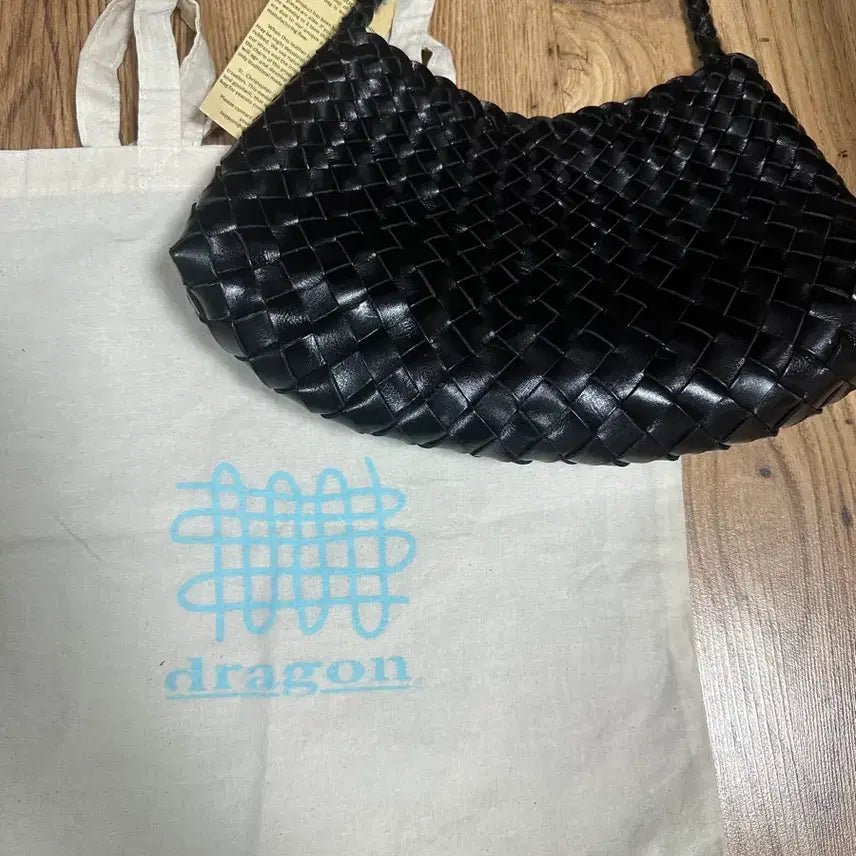 [BUNJANG] Dragon Diffusion Rosanna Black Bag / 드래곤디퓨전 로잔나 블랙 가방