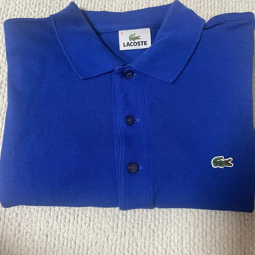 [BUNJANG] Lacoste Pique Polo Shirt Size 2 / 러코스테 카라티 2사이즈