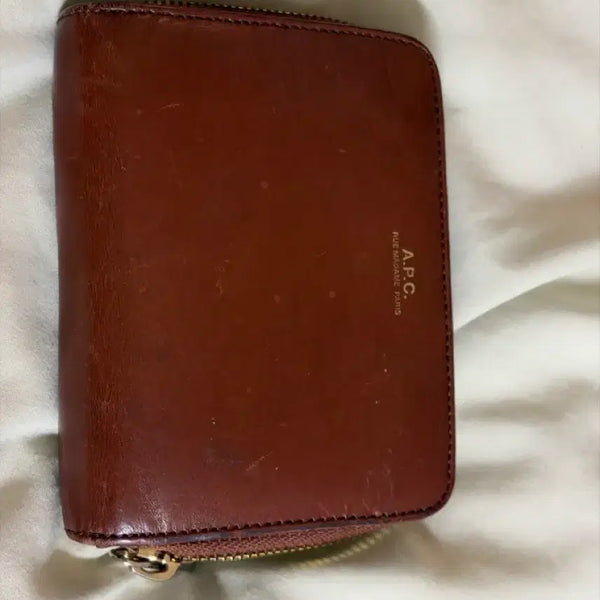 [BUNJANG] A.P.C. Bifold Wallet Brown / A.P.C. 반지갑 브라운